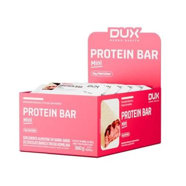 Imagem de Protein Bar Mini - 12 Unidade 30g Chocolate Branco com Frutas Vermelhas - Dux Human Healt
