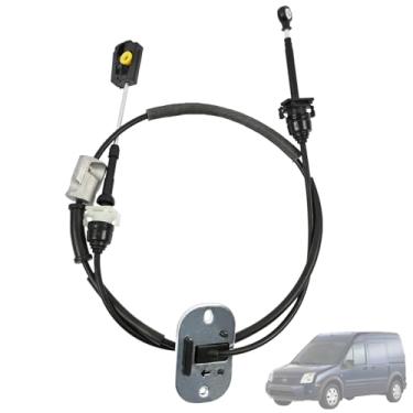 Imagem de Getfarway 8S4Z-7E395-AG Conjunto de cabo de alavanca de câmbio de controle de câmbio de transmissão automática para Ford Focus MK2 2008-2011 e Transit Connect Vans 2010-2013 8S4Z-7E395-B 8S4Z-7E395-C