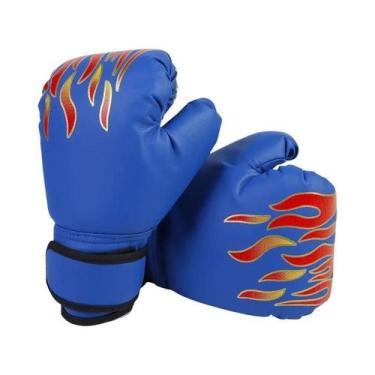 Imagem de Luvas De Boxe Respiráveis Em Couro PU Para Crianças Para Treinamento D