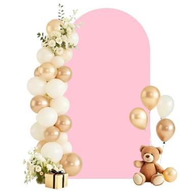 Imagem de Capa de arco de casamento de 2 m, rosa