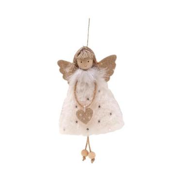 Imagem de Pingente De Boneca Anjo Fofa 3PCS Decorações Para Árvore De Natal Orna