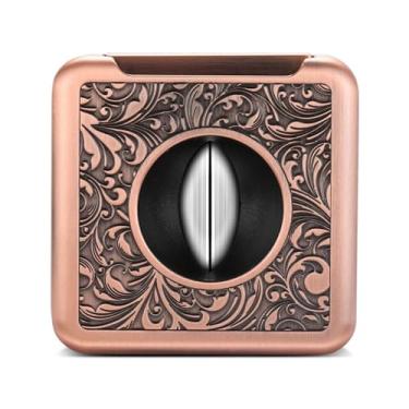 Imagem de JDIME Acessório de caixa de presente multifuncional 4 em 1 para cortador de charutos (roxo)