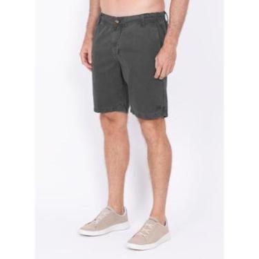 Imagem de Bermuda Sarja Lisa Aleatory Pilot Grafite-Masculino