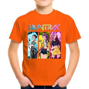 Imagem de Camiseta Camisa Juvenil Infantil Menina Menino Huntrix Guerreiras do K