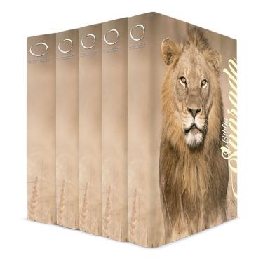 Imagem de Kit com 5 Bíblias do Leão no Campo de Trigo - Capa Dura - NAA