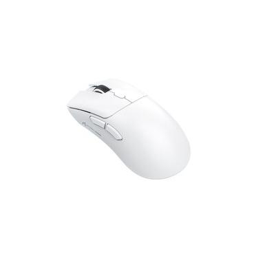 Imagem de Mouse Gamer sem Fio Attack Shark R1 Ultraleve e design Ergonômico, Tri-Mode, 18.000 DPI, Sensor Óptico PAW3311, 6 Botões - Branco