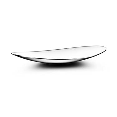 Imagem de Tigelas de frutas, simples, leves, luxuosas, de aço inoxidável, prato de frutas, criativo, moderno, sala de estar, mesa de café, prato de frutas, espelho, lanche, tigela de doces decorativa, fruteira