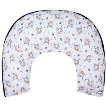 Imagem de Almofada de Amamentação Hug Lunar Azul Galáxia-Masculino