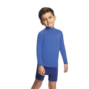 Imagem de Camiseta Lupo Infantil Manga Longa com Proteção UV 50+ Unissex-Unissex