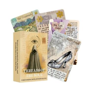 Imagem de 50 Cartas De Oráculo Exquisitas: Fios Da Alma Para Reflexão Pessoal E 