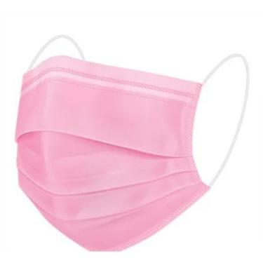 Imagem de Mascara Tnt Com Elástico Unhas Rosa C/20 Unidades - Poli