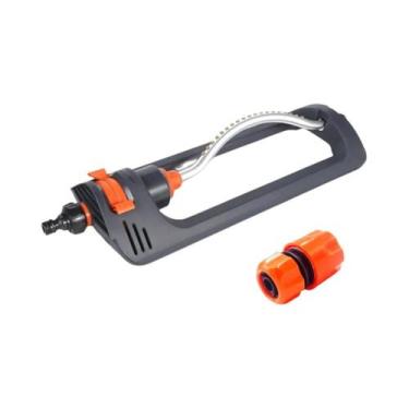 Imagem de Aspersor De Gramado Automático Oscilante De 19 Furos Com 4 Modos Para 