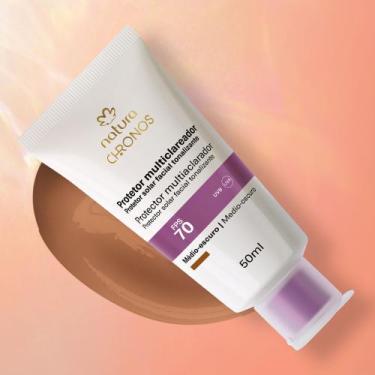 Imagem de Protetor multiclareador fps 70 médio-escuro 50ml - Natura