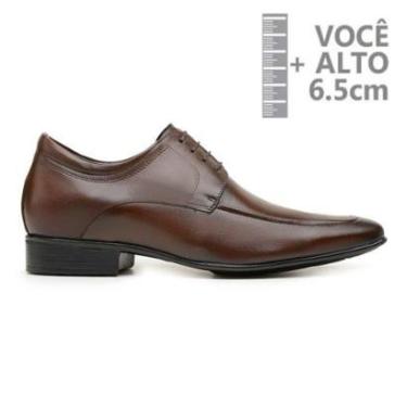 Imagem de Sapato Com Salto Interno Jota Pe Marrom Air 79501-Masculino