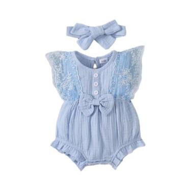 Imagem de Conjunto De Faixa De Cabeça Para Bebês De 0 a 18 Meses, Sem Mangas, Co