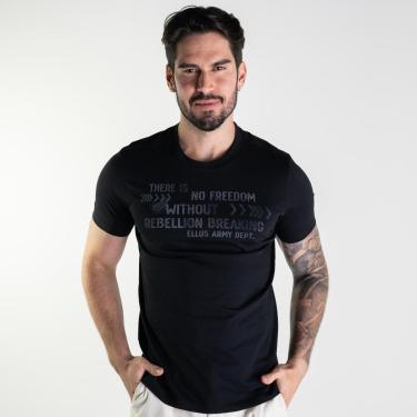 Imagem de Camiseta Ellus Freedom Classic Pima Preta-Masculino