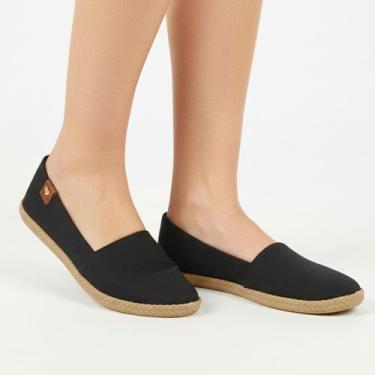 Imagem de Sapatilha Feminina Moleca Alpargata Nobuck Casual Confortável Leve par