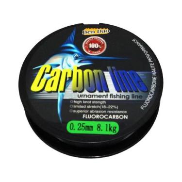 Imagem de Linha De Pesca De Fluorocarbono 0.12-0.48mm, Monofilamento De Fibra De