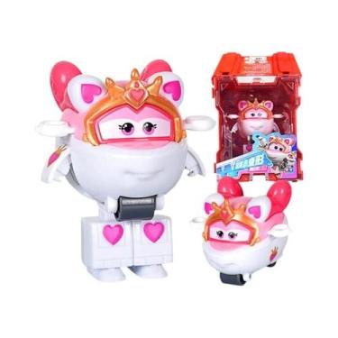 Imagem de Figuras De Ação Robôs Transformáveis Super Wings Para Crianças, Miniat