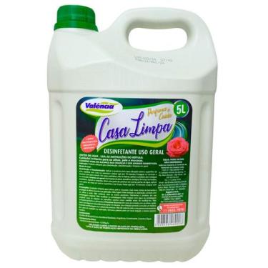 Imagem de Desinfetante 5 Litros Multiuso Elimina Germes Bactérias Aroma Agradáve