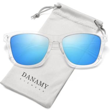 Imagem de Óculos de sol DANAMY femininos polarizados com espelho polarizado UV40