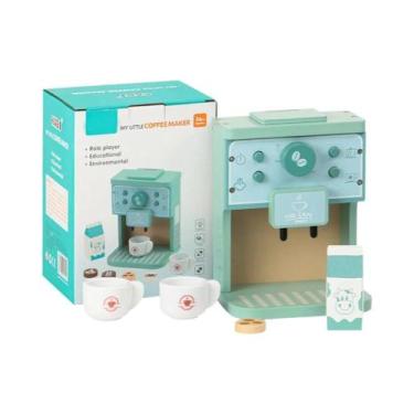 Imagem de Conjunto De Brinquedos De Cozinha Para Crianças: Máquina De Café E Fab