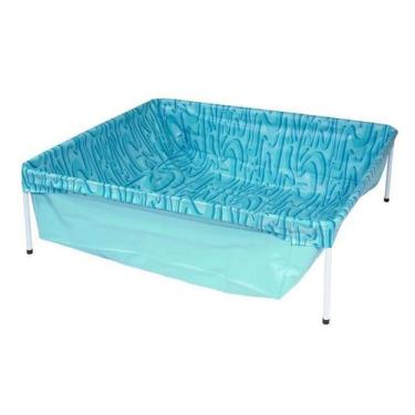Imagem de Piscina Infantil 400Litros Estrutural Retangular - Mor Ideal para Cria