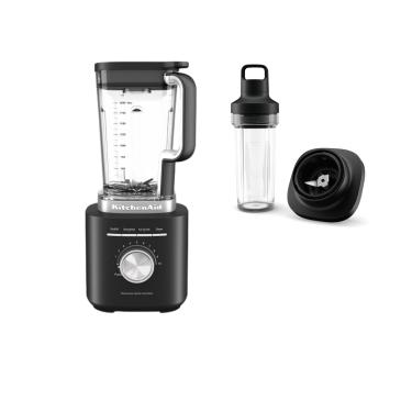 Imagem de Combo Liquidificador Pure Power 2 L - Black Matte E Copo Individual (Personal Jar) 220V