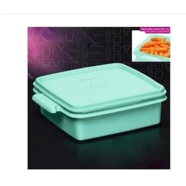 Imagem de Tupperware Pote 780 Ml Portátil, Verde agua
