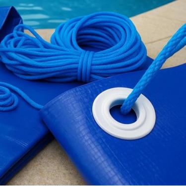 Imagem de Capa Piscina De Proteção Sujeira 500 Gr/m2 5,5X3 Mts + Kit