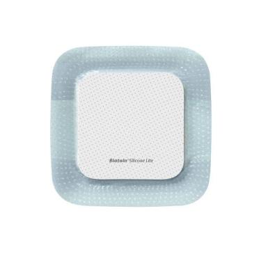 Imagem de Kit Curativo Biatain Silicone 10x10 Lite - 10 Unidades