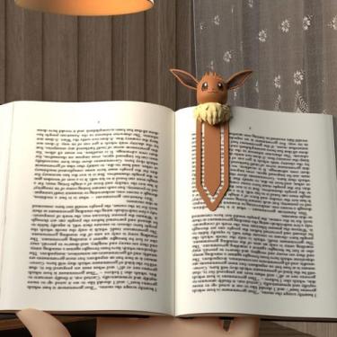 Imagem de Marcador Pagina Livro Caderno POKEMON BOOKMARK Criativo Leitura Divert