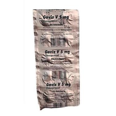Imagem de Gaviz V 5mg Cães e Gatos 1 Blister com 10 Comprimidos- Agener