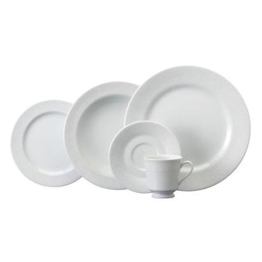 Imagem de Aparelho de Jantar e Chá Porcelana Schmidt 30 peças - Dec. Noiva 2248,