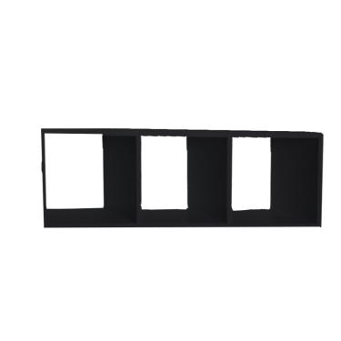 Imagem de Nicho Triplo F031 80x30x20CM em MDF 100% de Reflorestamento para Organização e Decoraçã...