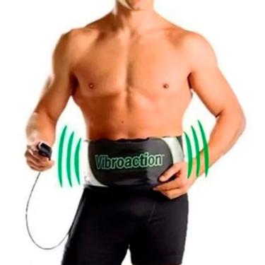 Imagem de Cinta Modeladora Abdominal Vibratoria Ajustavel Tonificador para Gorduras Localizadas com Vibração 110V Shopmix