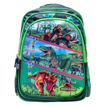 Imagem de Mochila Infantil Escolar Bolsa de Costas Menino Impermeável - Okini, M