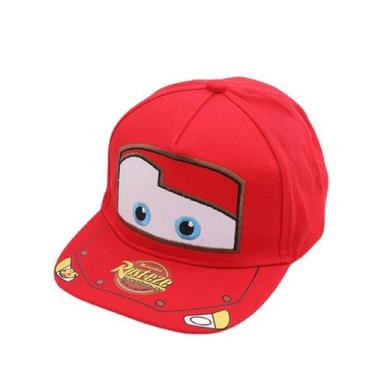 Imagem de Boné de beisebol vermelho McQueens Anime Snapback Cotton 48-54cm