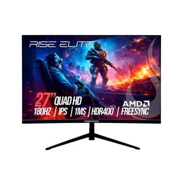 Imagem de Monitor Gamer Rise Mode Prime 27", QHD, 180Hz, 1ms, IPS, FreeSync, HDR