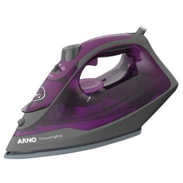 Imagem de Ferro a Vapor Arno Powergliss com Base X Glide - FPO1 - 220V, Cinza e 