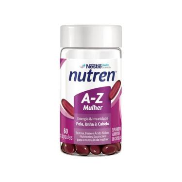 Imagem de Multivitamínico Nestlé Nutren A-Z Mulher 60 Cápsulas
