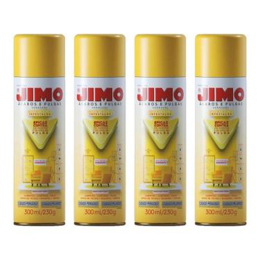 Imagem de Kit 4 Contra Ácaros Pulgas Carrapatos Jimo 300ml