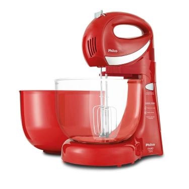 Imagem de Batedeira Philco Paris Cristal Maxx Vermelha 400W