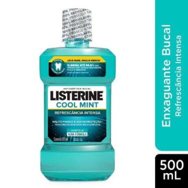 Imagem de Enxaguante Bucal Cool Mint Refrescância Intensa Listerine 500ml