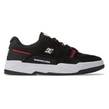 Imagem de Tênis Dc Shoes Construct Imp Black Hot Coral ADYS-Masculino