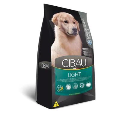 Imagem de Ração Cibau Medium & Maxi Light Cães Adultos pm e Grans 12kg - FARMINA