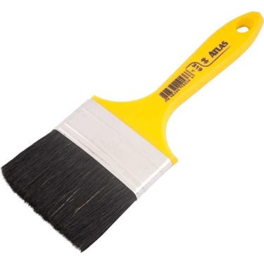 Imagem de Pincel Atlas 319/2 Cerdas Pretas 3/4 Médio Para Pintura Com Esmaltes Sintéticos E Tintas A óleo