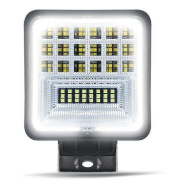 Imagem de Farol milha qaudrado led drl branco lt2501 rayx - Ray-X