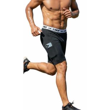 Imagem de Bermuda Termica Running Corrida LINCE pto - Lince, M