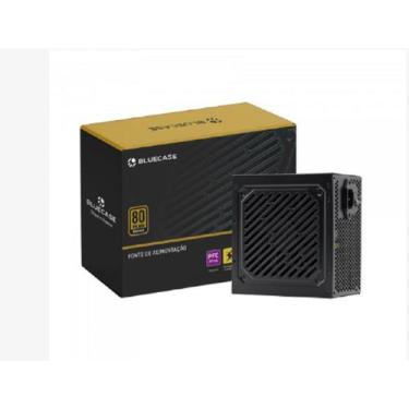 Imagem de Fonte Atx 650w Bluecase RGB650W 80 Plus Bronze Preto, Bivolt